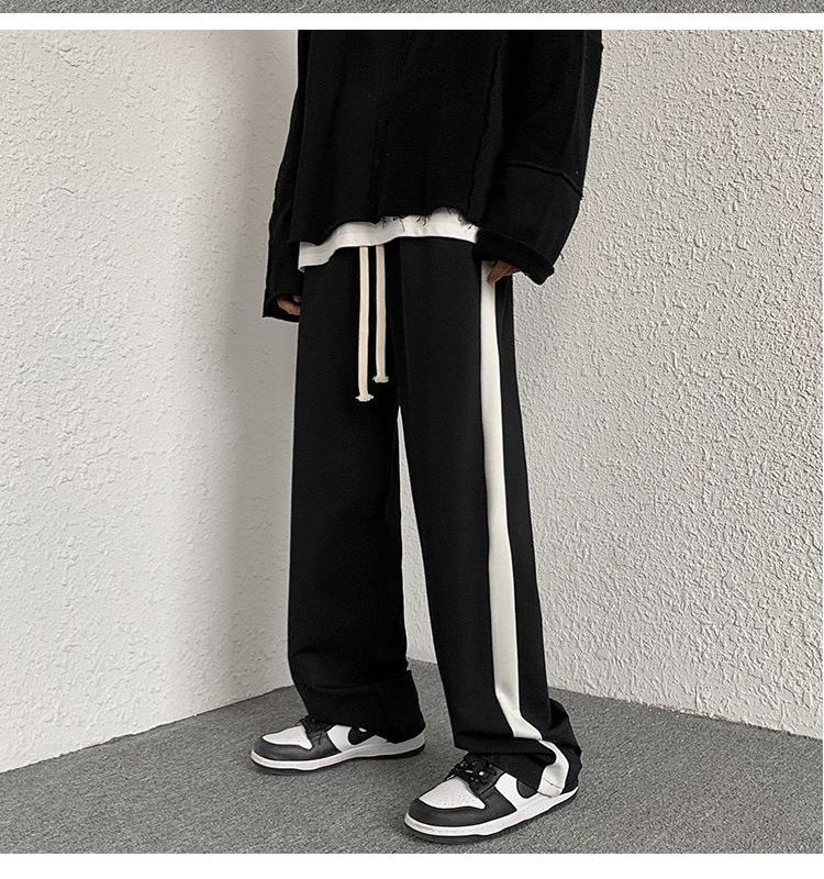 STRIKING stripe baggy pants ( Baggy pants no : 05 ) - Striking Streetwear